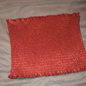 I am selling this hollister tube top the color is a reddish pink